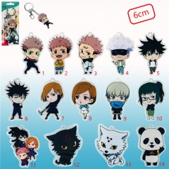 14 Styles Jujutsu Kaisen Japanese Acrylic Anime Keychain