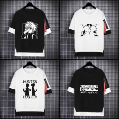 34 Styles Hunter x Hunter Cosplay Color Printing Anime T shirt