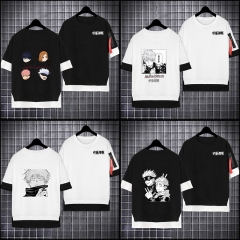 26 Styles Jujutsu Kaisen Cosplay Color Printing Anime T shirt