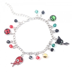 Miraculous Ladybug Movie Video Game Alloy Bracelet and Bangles