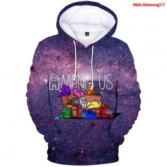 32 Styles Among us 3D Color Printing Long Sleeves Anime Hoodie