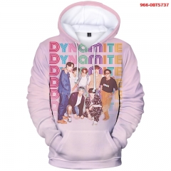 34 Styles K-POP BTS Bulletproof Boy Scouts 3D Color Printing Long Sleeves Anime Hoodie