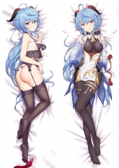3 Styles Genshin Impact Sexy Girl Body Bolster Soft Long Print Sexy Girl Pattern Pillow 50*150cm