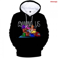 30 Styles Among us 3D Color Printing Long Sleeves Anime Hoodie