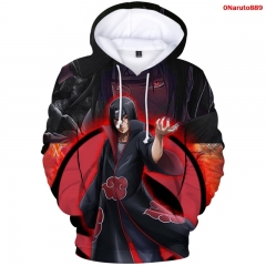 24 Styles Naruto 3D Color Printing Long Sleeves Anime Hoodie