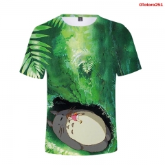 31 Styles My Neighbor Totoro Cosplay Japanese Anime Milk silk fabric Men T shirts