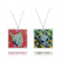 2 Styles Demon Slayer : Kimetsu no Yaiba Anime Alloy Necklace