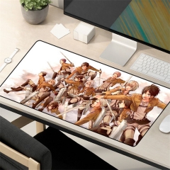 18 Styles Attack on Titan/Shingeki No Kyojin Cartoon Cosplay Cheapest Mouse Pad Fancy Print Mouse Pad