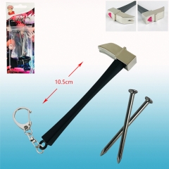 Jujutsu Kaisen Japanese Cartoon Alloy Anime Hammer Sword Keychain