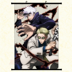 Jujutsu Kaisen Cartoon Wallscrolls Waterproof Anime Wallscrolls 30*45cm 60*40cm 60*90cm