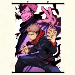 Jujutsu Kaisen Cartoon Wallscrolls Waterproof Anime Wallscrolls 30*45cm 60*40cm 60*90cm