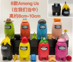 Among Us  Hot Game Character Collectible Anime Figure (8pcs/set)
