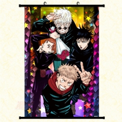 Jujutsu Kaisen Cartoon Wallscrolls Waterproof Anime Wallscrolls 30*45cm 60*40cm 60*90cm