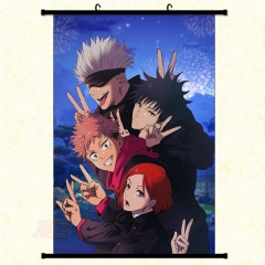 Jujutsu Kaisen Cartoon Wallscrolls Waterproof Anime Wallscrolls 30*45cm 60*40cm 60*90cm