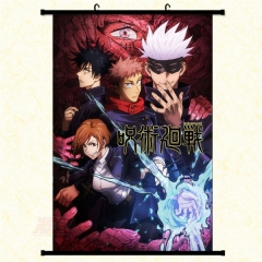 Jujutsu Kaisen Cartoon Wallscrolls Waterproof Anime Wallscrolls 30*45cm 60*40cm 60*90cm