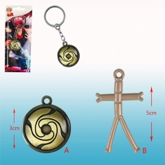 2 Styles Jujutsu Kaisen Japanese Cartoon Alloy Anime Keychain