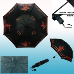 FFF Cartoon Cosplay Sunscreen Waterproof Anime Umbrella