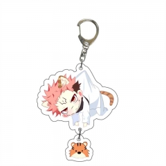 6 Styles Jujutsu Kaisen Decorative Cute Pattern Acrylic Keychain