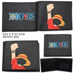 One Piece Anime PVC Short Wallet and Purse