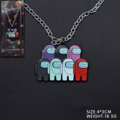 Among US Game Japanese Cartoon Alloy Necklace
