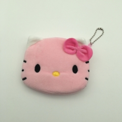 9X11CM Hello Kitty Anime Plush Purse