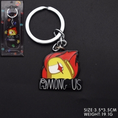 Among US Game Japanese Cartoon Alloy Keychain