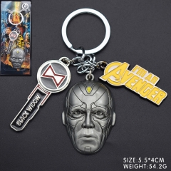 The Avengers Movie Alloy Anime Keychain