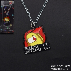 Among US Game Japanese Cartoon Alloy Necklace