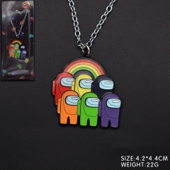 Among US Game Japanese Cartoon Alloy Necklace