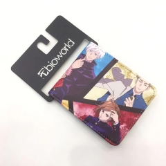 10 Styles Jujutsu Kaisen PU Purse Anime Coin Wallet