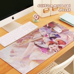 40X90X0.3 Genshin Impact Custom Design Color Printing Anime Mouse Pad