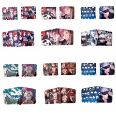 8 Styles Jujutsu Kaisen Japanese Cartoon Purse Wholesale Popular Anime Wallet