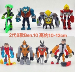 8pcs/Set Ben10 Game Anime Figure Toy wholesale