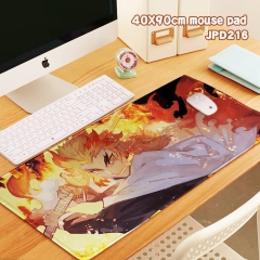 40X90X0.3 Demon Slayer: Kimetsu no Yaiba Custom Design Color Printing Anime Mouse Pad