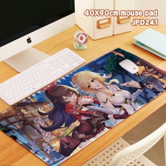 40X90X0.3 Genshin Impact Custom Design Color Printing Anime Mouse Pad