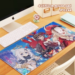 40X90X0.3 Genshin Impact Custom Design Color Printing Anime Mouse Pad