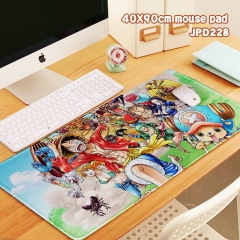 40X90X0.3 One Piece Custom Design Color Printing Anime Mouse Pad