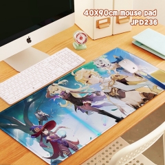 40X90X0.3 Genshin Impact Custom Design Color Printing Anime Mouse Pad