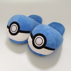 26.5CM Pokemon For Adult Anime Plush Slippers