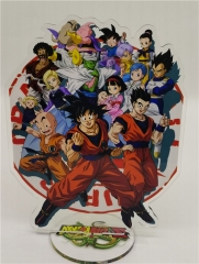 Dragon Ball Z Cartoon Acrylic Anime Standing Plate