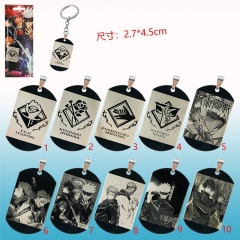Jujutsu Kaisen Japanese Cartoon Alloy Anime Keychain