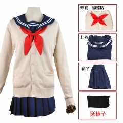我的英雄学院cosplay服 渡我被身子cos服 JK制服 水手服厂家直销