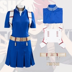 我的英雄学院cos服轰焦冻英雄服cosplay套装连衣裙现货工厂批发