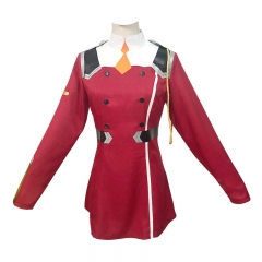 DARLINGin theFRANXX女主02cos服队鹤望兰cosplay服批工厂直销