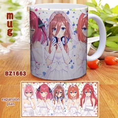 陶瓷马克杯  可单款来图定制----五等分的花嫁 动漫 彩印马克杯