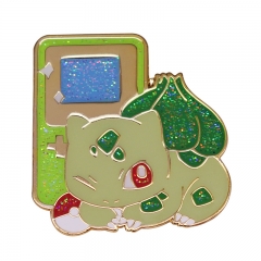 Pokemon Movie Alloy Badge Anime Brooches Pin