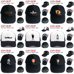 10 Styles Haikyuu Anime Baseball Cap and Hat