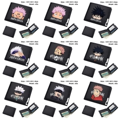 27 Styles Jujutsu Kaisen Cosplay High Quality PU Fold Wallet