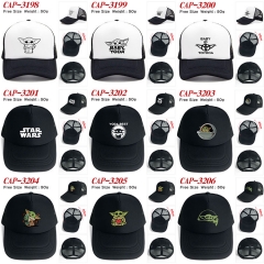 9 Styles Baby Yoda Anime Baseball Cap and Hat