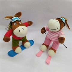 Donkey Animal Character Anime Plush Toy Doll (2pcs/set)